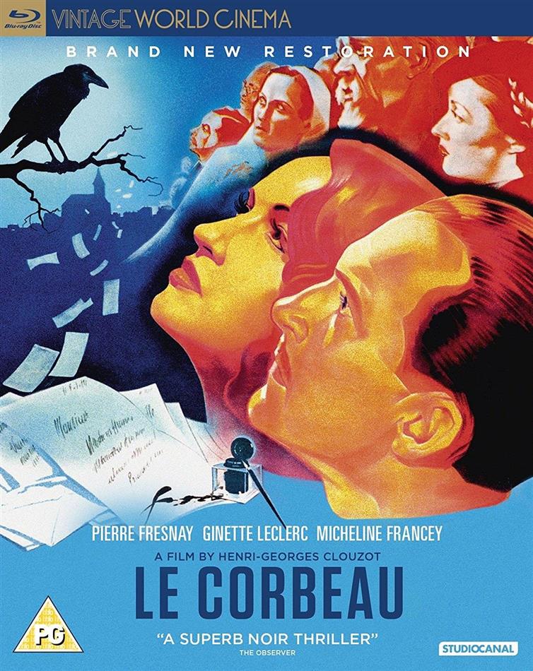 Le Corbeau (1943) Vintage World Cinema, Restaurierte Fassung