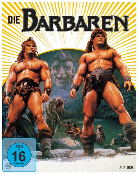 Die Barbaren (1987) Mediabook, Blu-ray + 2 DVD