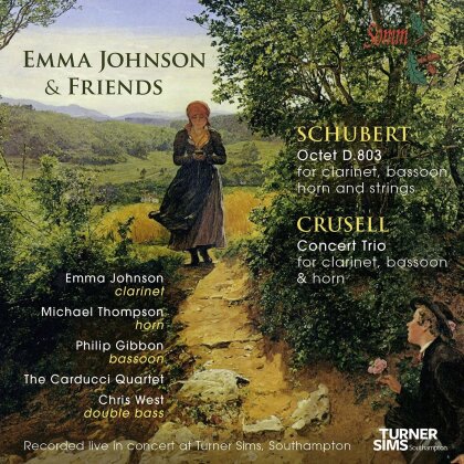 Emma Johnson, Carducci Quartet, Franz Schubert (1797-1828) & Bernhard Henrik Crusell (1775-1838) - Octet D 803 / Concert Trio For Clarinet, Bassoon & Horn