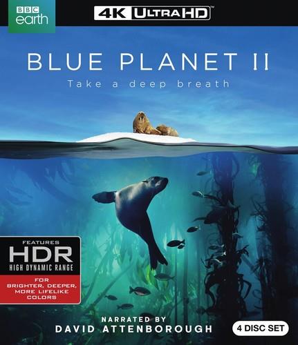 Blue Planet 2 - Take a deep breath (2017) BBC Earth, 2 4K Ultra HDs + 2 Blu-rays