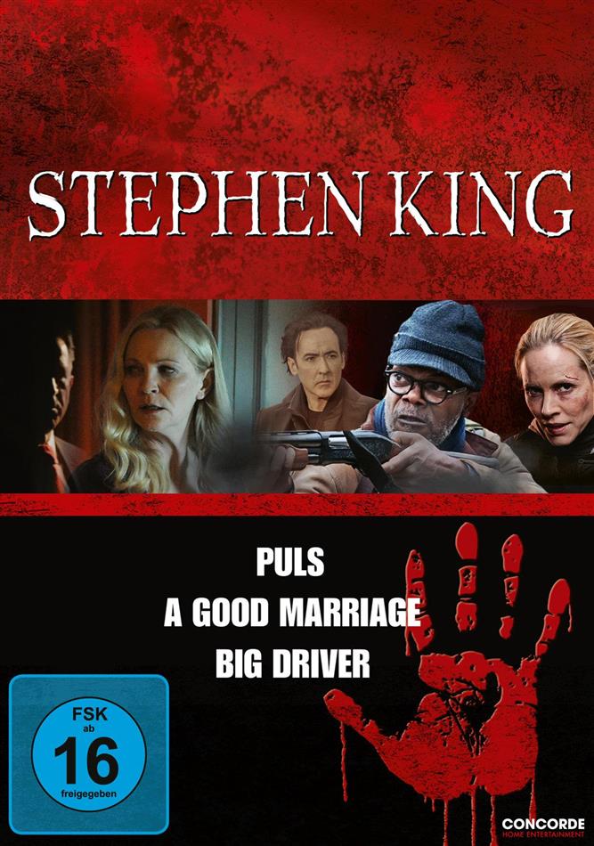 Stephen King - Puls / A Good Mariage / Big Driver 3 DVDs