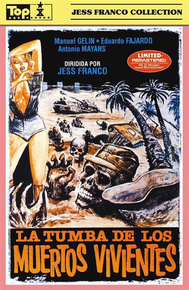 La tumba de los muertos vivientes (1982) Grosse Hartbox, Cover B, The Jess Franco Collection, Limited Edition, Remastered, Uncut