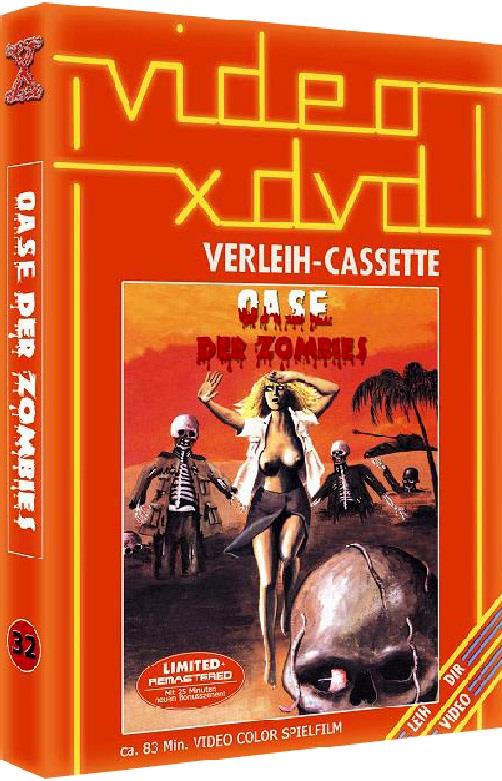Oase der Zombies (1982) Grosse Hartbox, Cover A, The Jess Franco Collection, Limited Edition, Remastered, Uncut