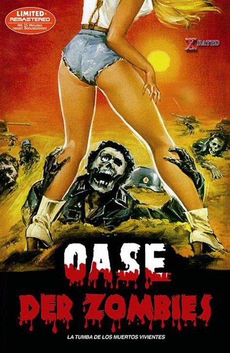 Oase der Zombies - La tumba de los muertos vivientes (1982) Cover D, Grosse Hartbox, The Jess Franco Collection, Limited Edition, Remastered, Uncut