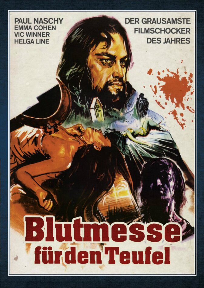 Blutmesse für den Teufel (1973) Paul Naschy - Legacy of a Wolfman, Limited Edition, Uncut, Blu-ray + DVD