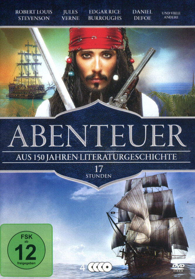 Abenteuer - Aus 150 Jahren Literaturgeschichte 4 DVDs