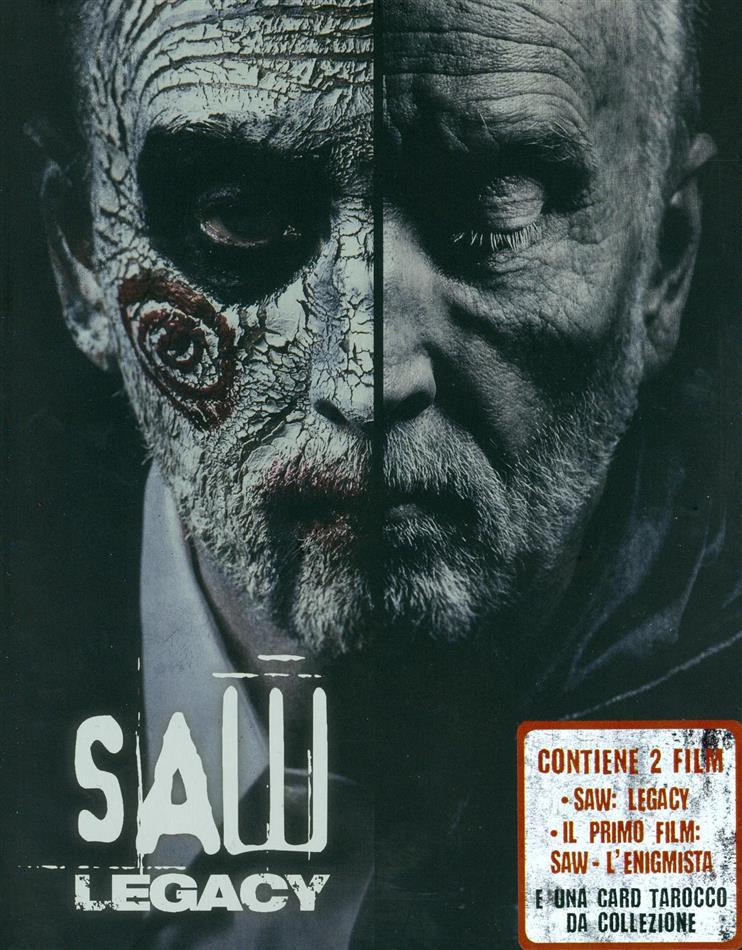 Saw - L'enigmista (2004) / Saw 8 - Legacy (2017) Limited Edition, Steelbook, 2 Blu-rays