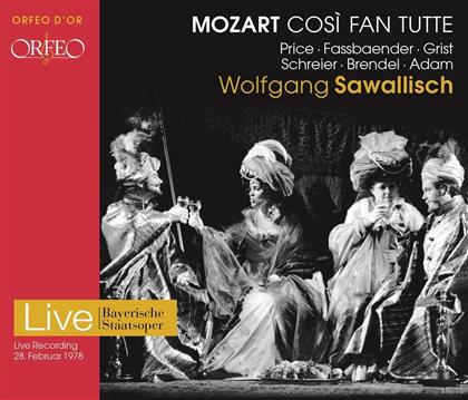 Dame Margaret Price, Brigitte Fassbaender, Wolfgang Brendel, Wolfgang Amadeus Mozart (1756-1791), &hellip; - Cosi Fan Tutte - Aufnahme 1978 (2 CDs)