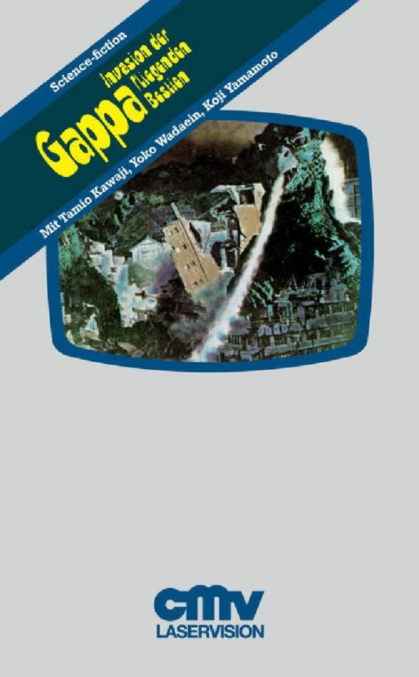 Gappa - Invasion der fliegenden Bestien (1967) Grosse Hartbox, VHS-Edition, Limited Edition, Uncut