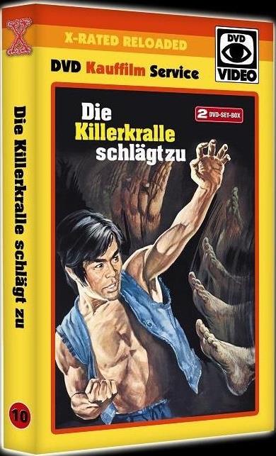 Die Killerkralle schlägt zu (1977) Grosse Hartbox, X-Rated Reloaded, Uncut, 2 DVDs