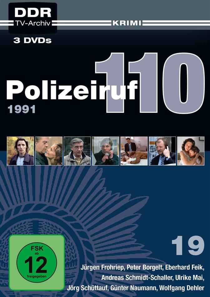 Polizeiruf 110 - Box 19: 1991 Neuauflage, 3 DVDs