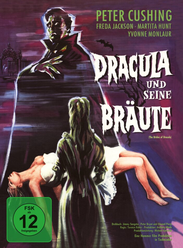 Dracula und seine Bräute (1960) Hammer Edition, Cover A, Limited Edition, Mediabook, Uncut