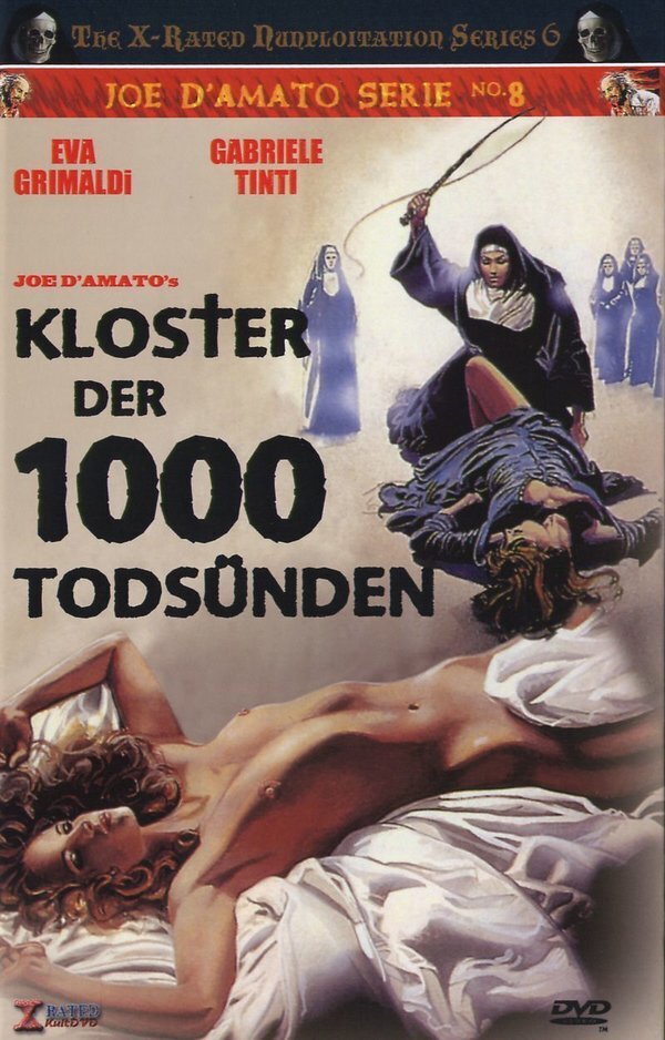 Kloster der 1000 Todsünden (1986) Grosse Hartbox, The X-Rated Nunploitation Series, Joe D'Amato Serie, Unzensiert, Uncut
