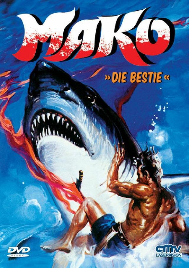 Mako - Die Bestie (1976) Trash Collection, Kleine Hartbox, Cover A, Uncut