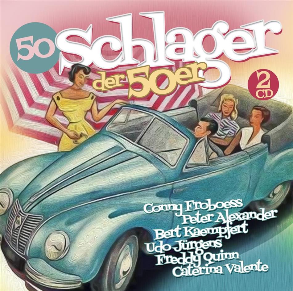 50 Schlager Der 50er Jahre 2 CDs