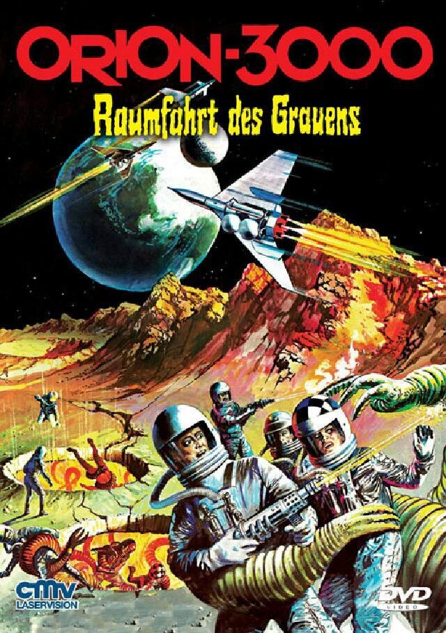 Orion - 3000 - Raumfahrt des Grauens (1966) Trash Collection, Cover B, Kleine Hartbox, Uncut