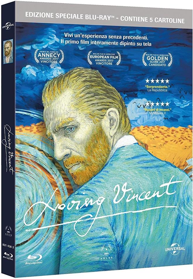 Loving Vincent (2017) +5 cartoline, Digipack, Special Edition