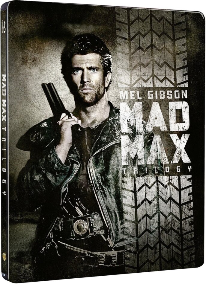 Mad Max Trilogy Steelbook, Uncut, 3 Blu-rays