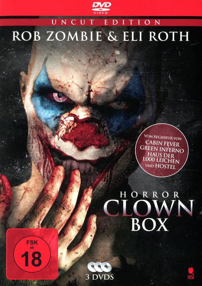 Horror Clown Box Uncut, 3 DVDs