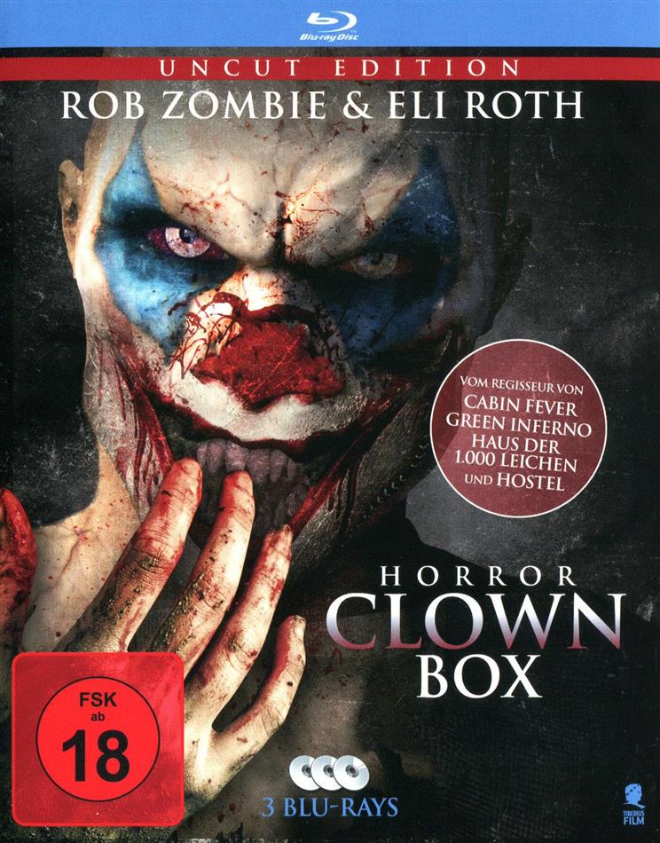 Horror Clown Box 3 Blu-rays
