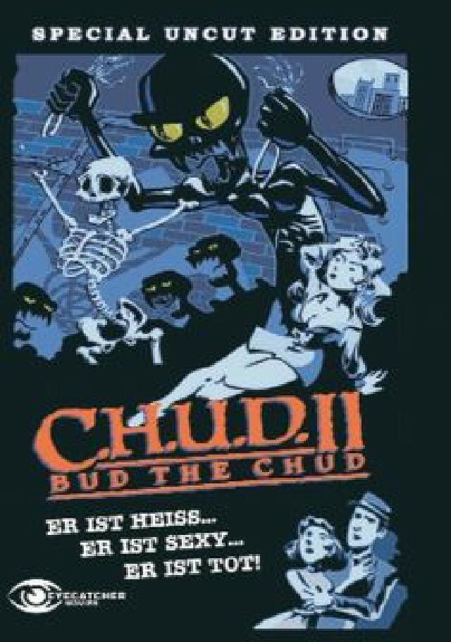 C.H.U.D. 2 - Bud the Chud (1989) Kleine Hartbox, Cover B, Special Edition, Uncut