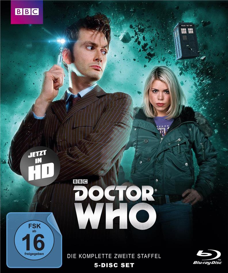 Doctor Who - Staffel 2 BBC, 5 Blu-rays