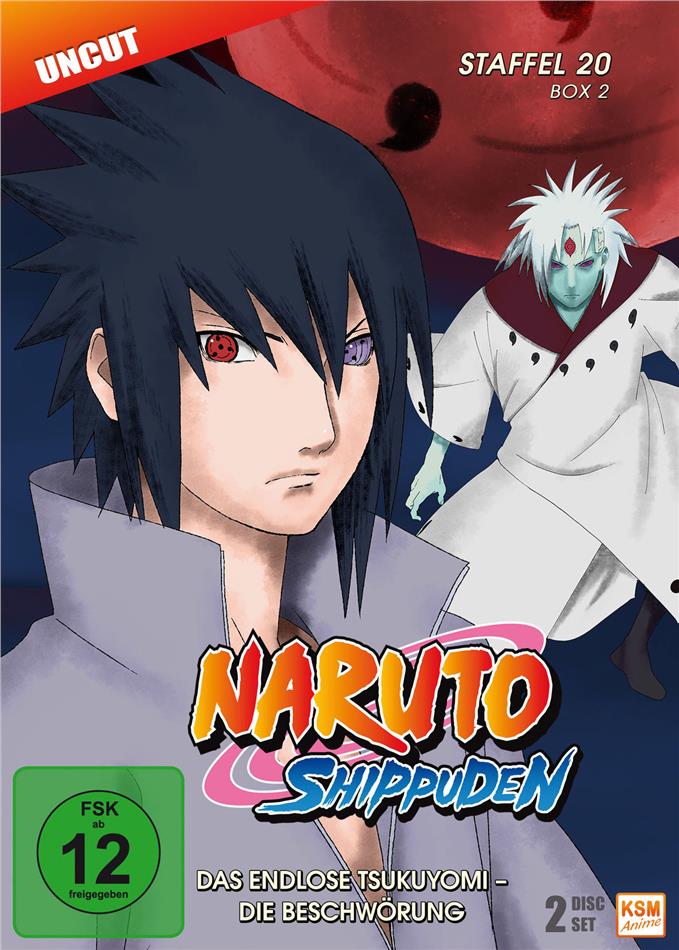 Naruto Shippuden - Staffel 20 Box 2 Uncut, 2 DVDs