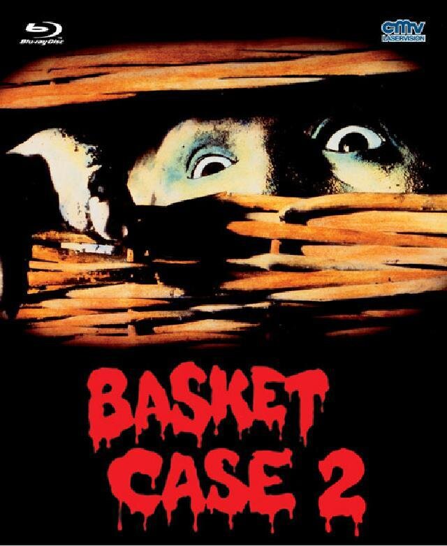 Basket Case 2 (1990) Black Edition, Mediabook, Uncut, Blu-ray + DVD