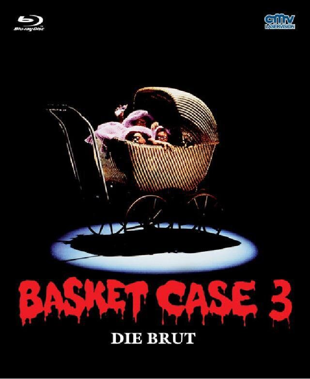 Basket Case 3 - Die Brut (1991) Black Edition, Mediabook, Uncut, Blu-ray + DVD