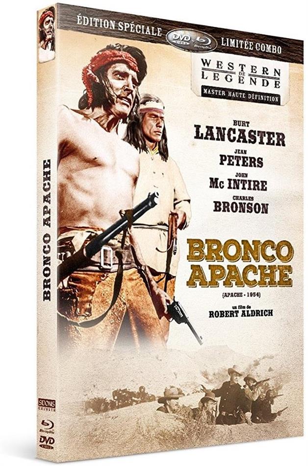 Bronco Apache (1954) Western de Légende, Édition Spéciale, Blu-ray + DVD