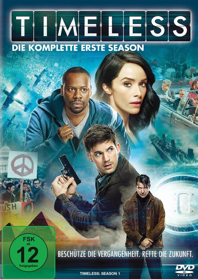Timeless - Staffel 1 4 DVDs