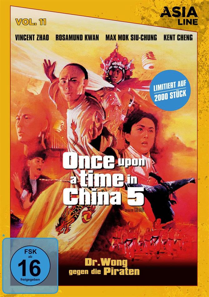 Once upon a time in China 5 - Dr. Wong gegen die Piraten Limitiert, Asia Line