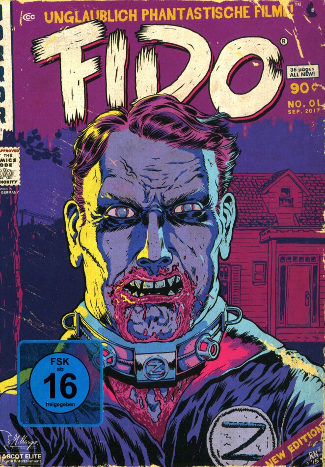 Fido (2006) UPFC - Unglaublich Phantastische Filme Collection, Comic Cover, Limited Edition, Mediabook, Blu-ray + DVD