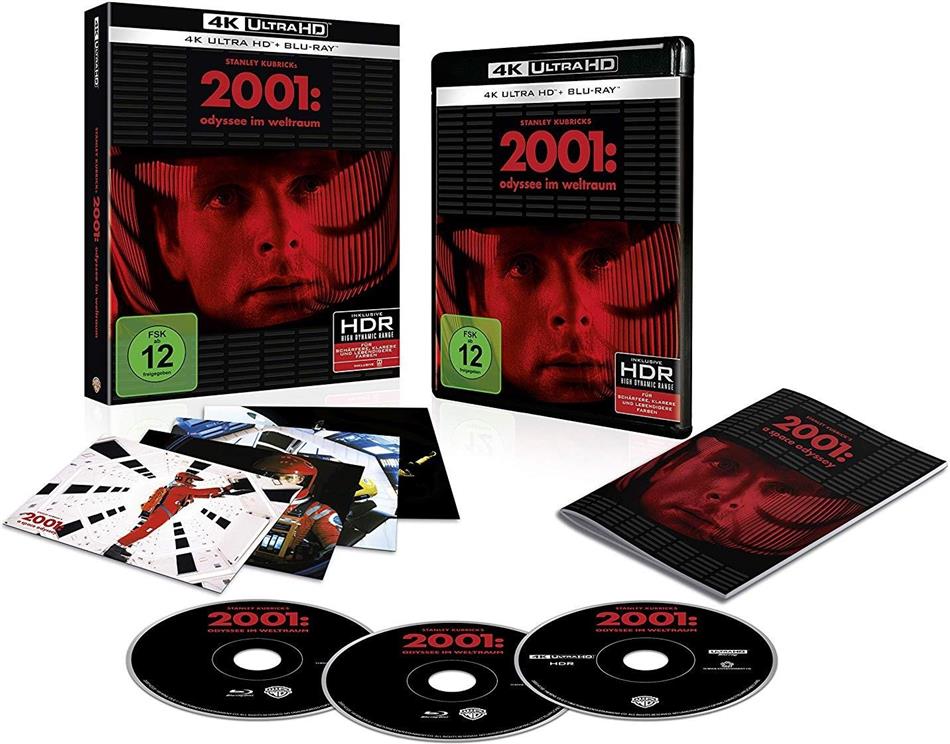 2001: Odyssee im Weltraum (1968) Limited Edition, 4K Ultra HD + Blu-ray