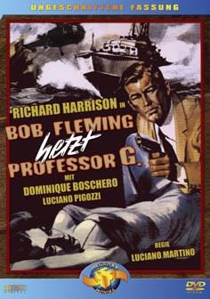 Bob Fleming hetzt Professor G. (1965) Cover A, Kleine Hartbox, Uncut