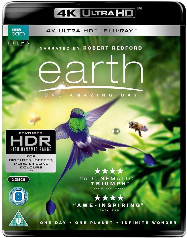 Earth - One Amazing Day (2017) BBC Earth, 4K Ultra HD + Blu-ray