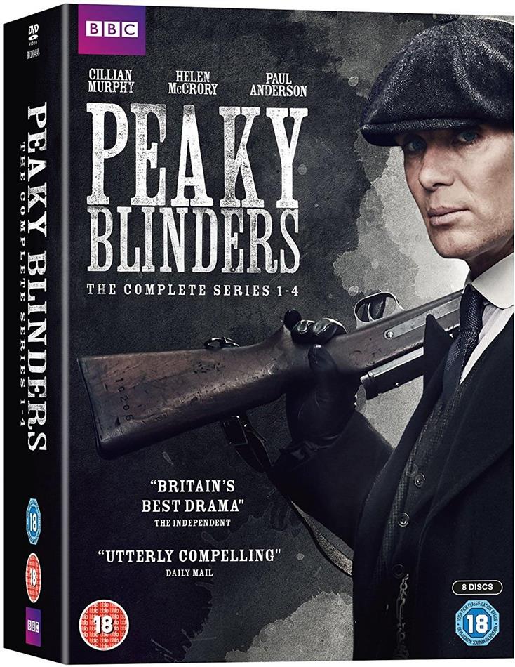 Peaky Blinders - Seasons 1-4 BBC, 8 DVDs