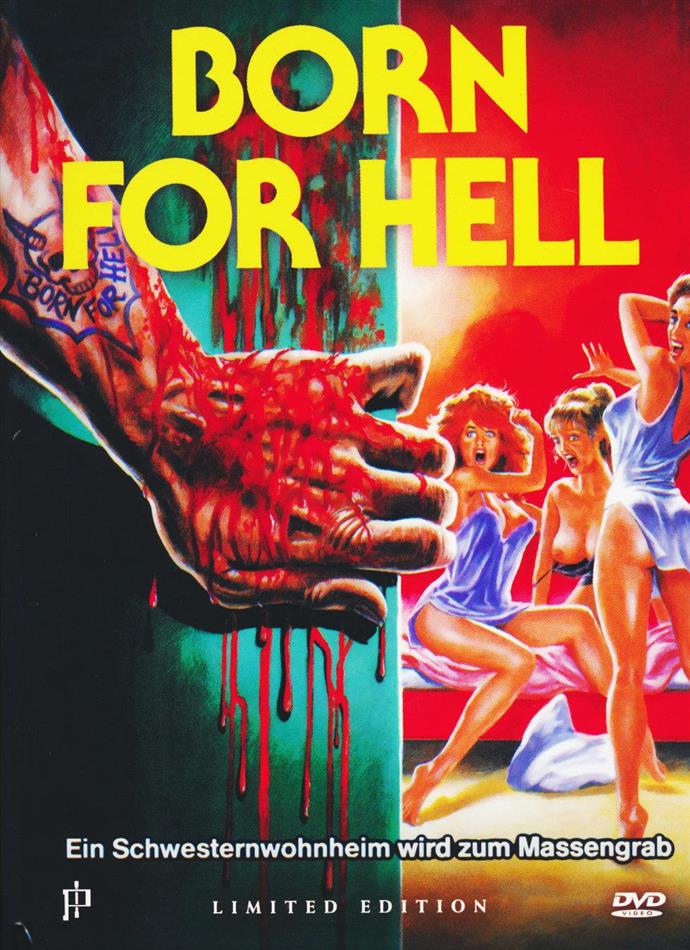 Born for Hell (1976) Limited Edition, Mediabook, Uncut, Blu-ray + DVD
