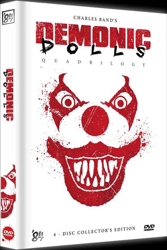 Demonic Dolls 1-4 - Quadrilogy White Edition, Collector's Edition, Limited Edition, Mediabook, Uncut, 4 DVDs