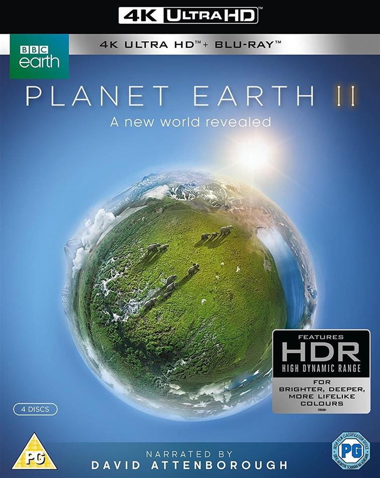 Planet Earth 2 (2016) BBC Earth, 2 4K Ultra HDs + 2 Blu-rays