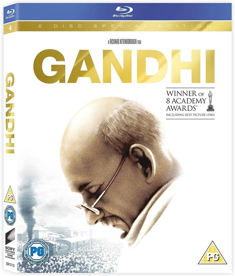 Gandhi (1982) Special Edition, 2 Blu-rays