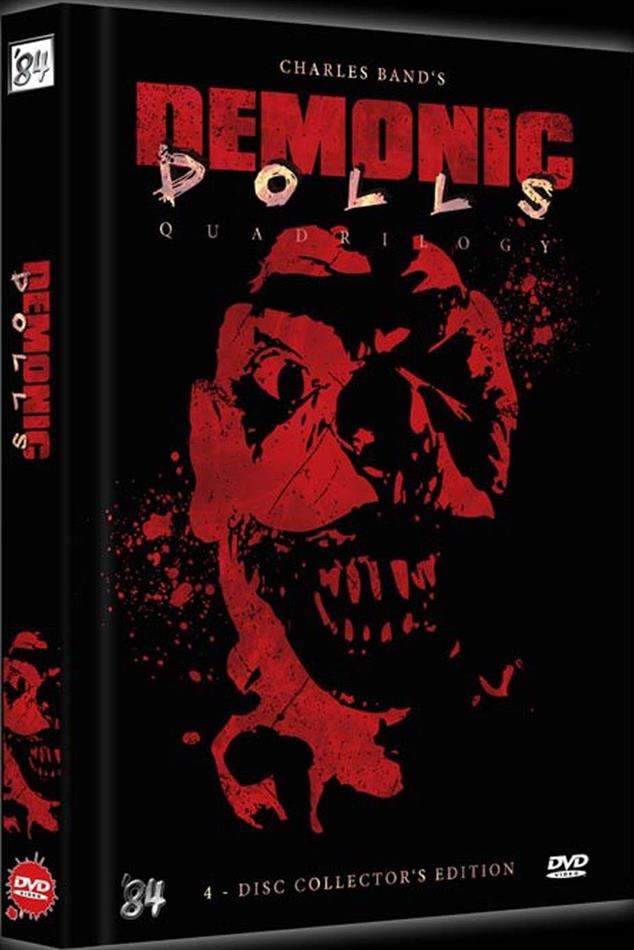 Demonic Dolls 1-4 - Quadrilogy Black Edition, Édition Limitée, Mediabook, Uncut, 4 DVD