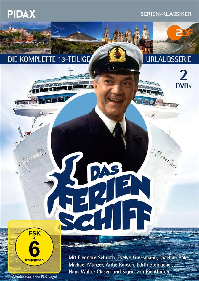 Das Ferienschiff - Die komplette Serie Pidax Serien-Klassiker, 2 DVDs