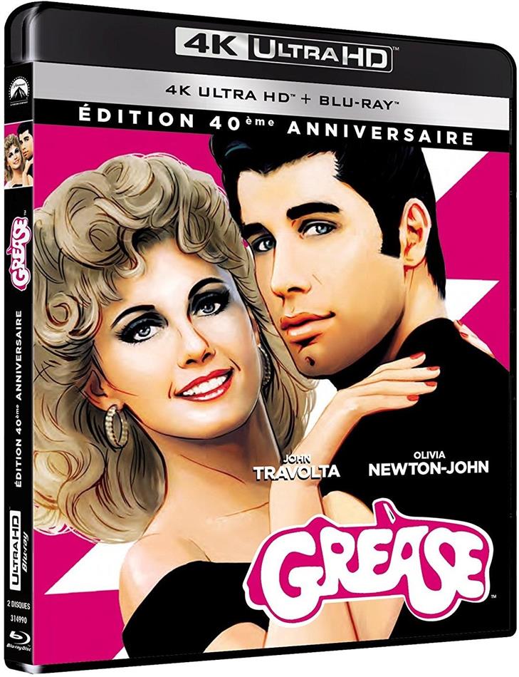 Grease (1978) 40th Anniversary Edition, 4K Ultra HD + Blu-ray