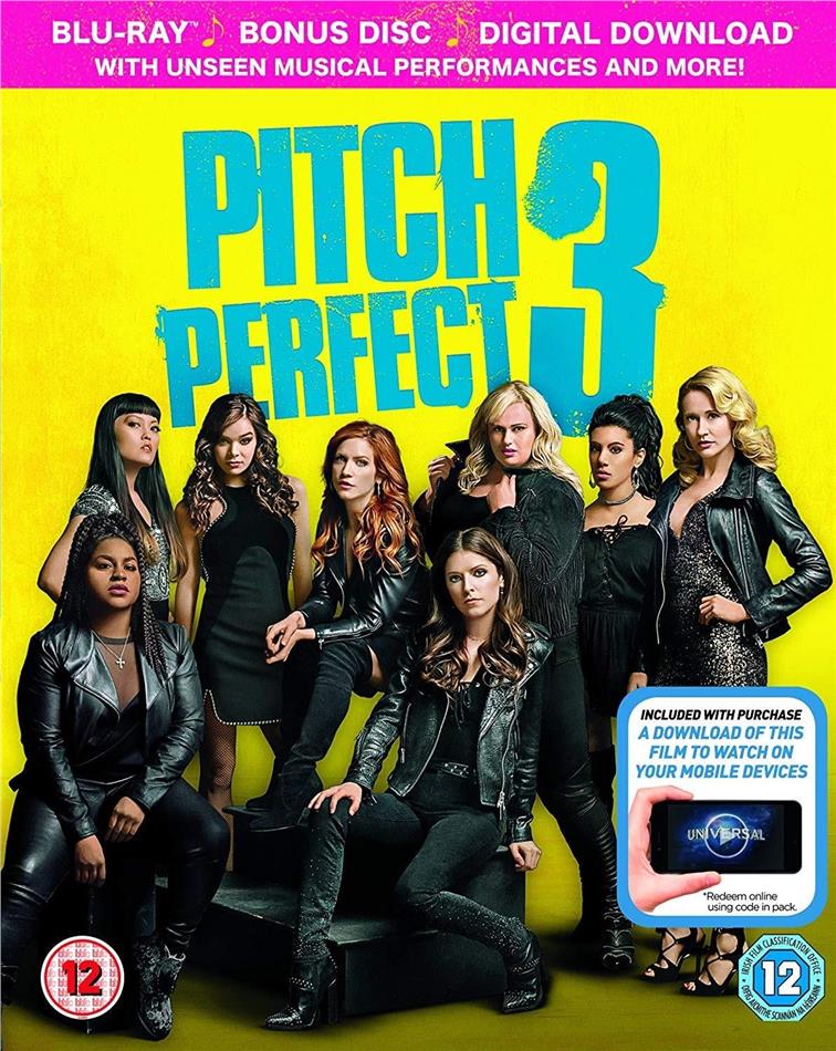 Pitch Perfect 3 (2017) 2 Blu-rays