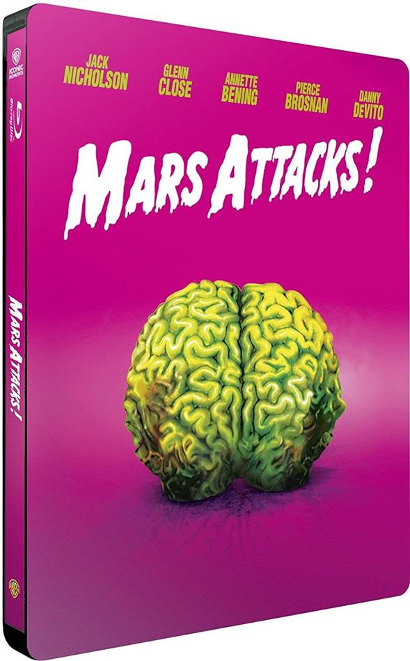 Mars Attacks! (1996) Iconic Moments Collection, Limited Edition, Steelbook