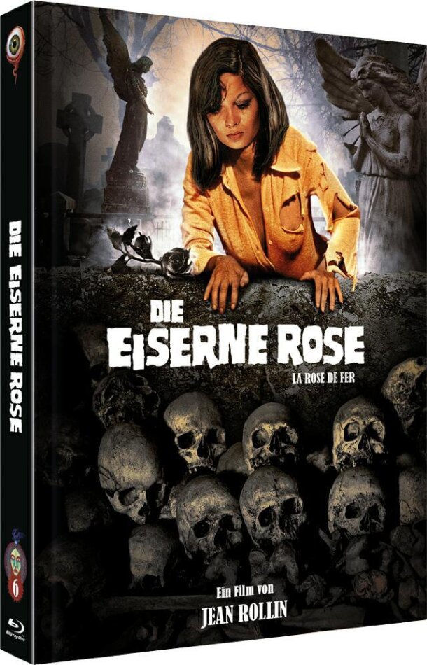 Die eiserne Rose - La rose de fer (1973) Cover A, Limited Edition, Mediabook, Uncut, Blu-ray + DVD