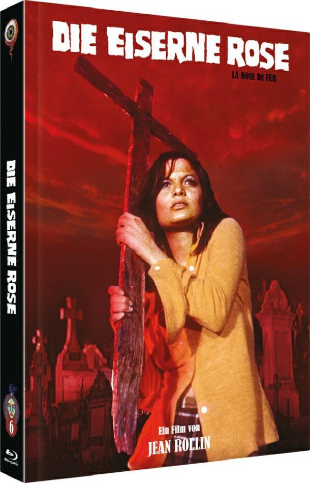 Die eiserne Rose - La rose de fer (1973) Cover B, Limited Edition, Mediabook, Uncut, Blu-ray + DVD