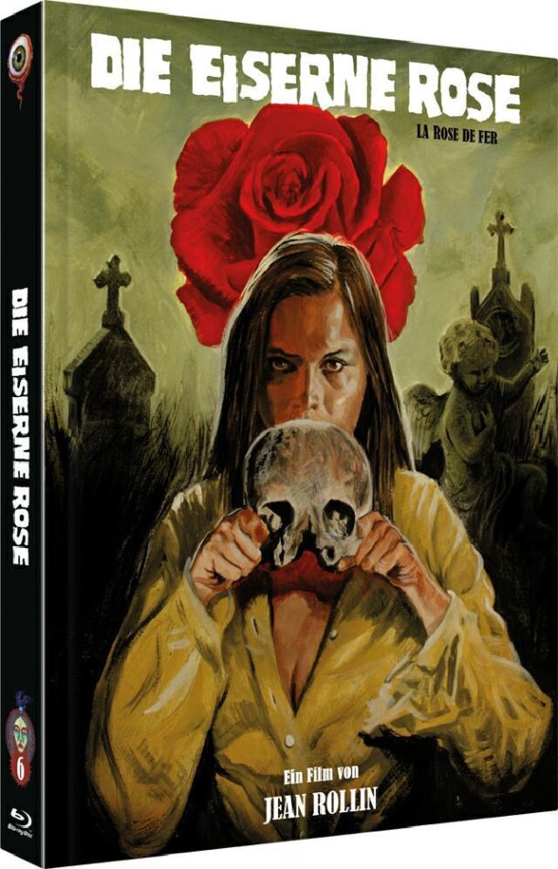 Die eiserne Rose - La rose de fer (1973) Cover C, Limited Edition, Mediabook, Blu-ray + DVD