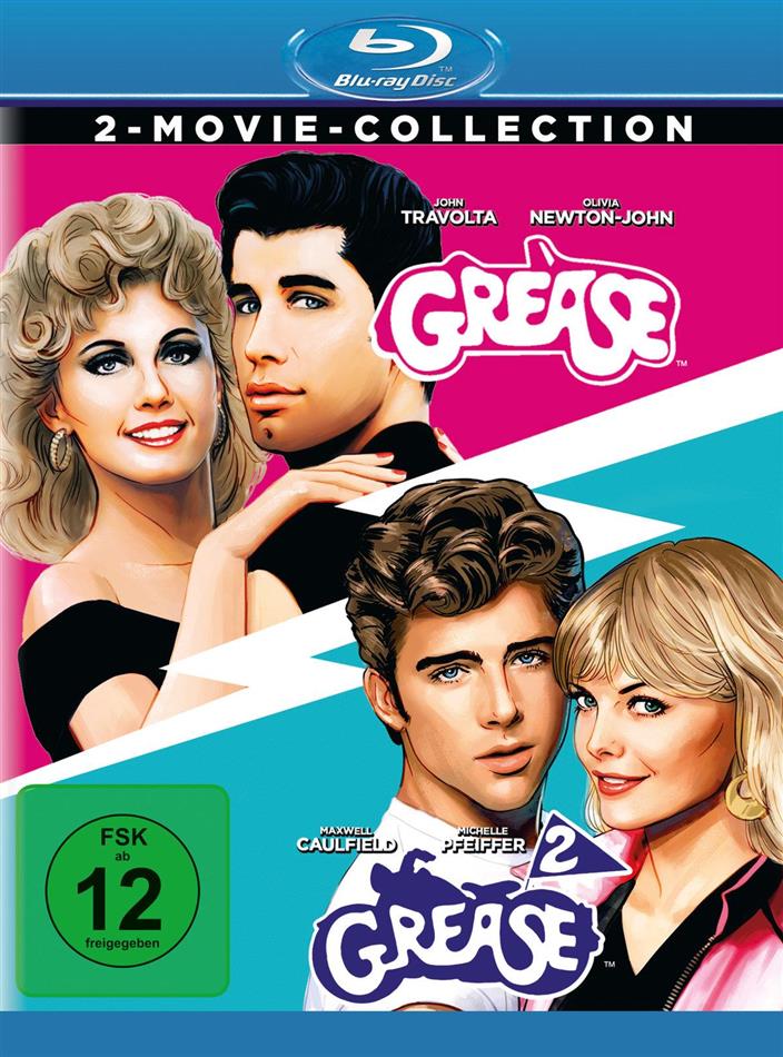 Grease / Grease 2 - 2-Movie Collection Remastered, 2 Blu-rays